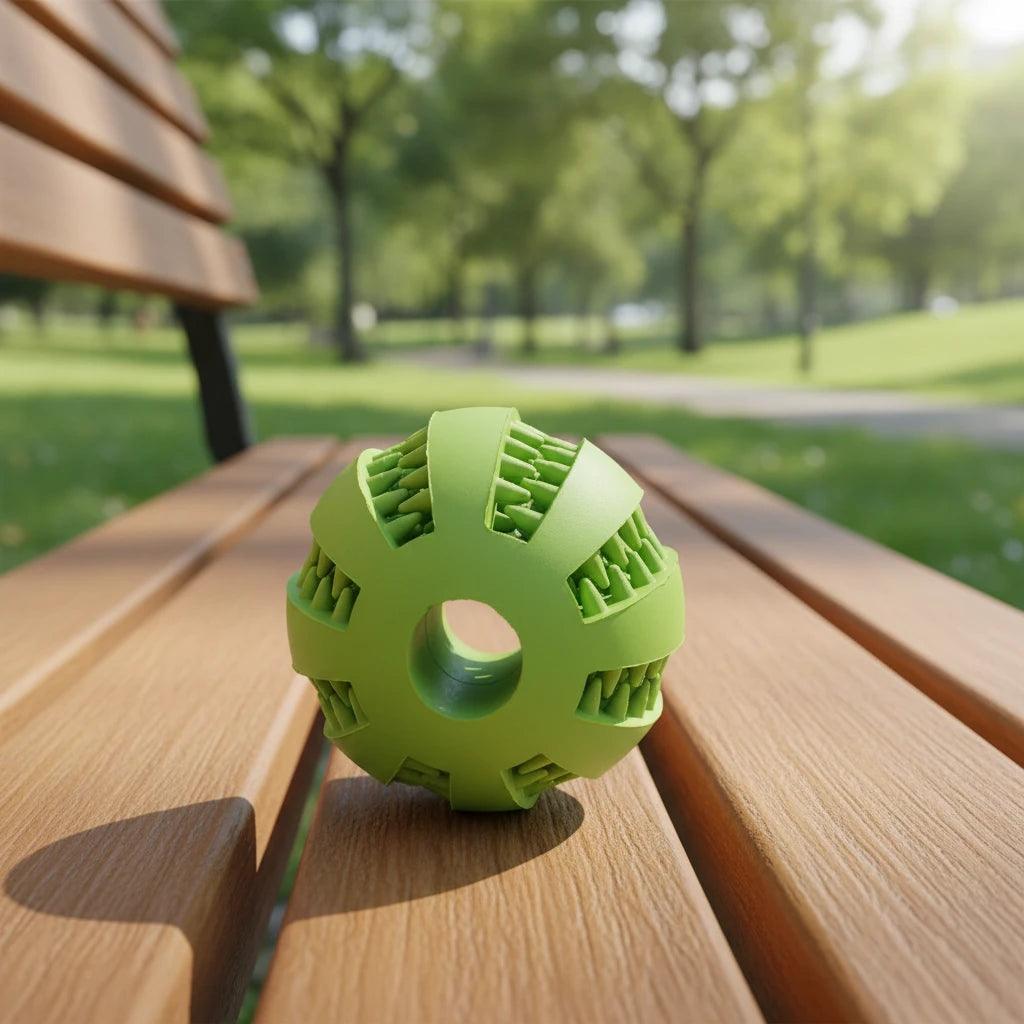 CORYNCO™ Palla per la Pulizia dei Denti in Gomma Naturale - Gioco Interattivo per Cani e gatti